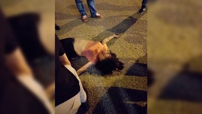 Ankara'da yolda yürürken düşen alkollü kadın otomobilin çarpması sonucu öldü