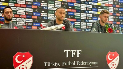 Cenk Tosun, Hakan Çalhanoğlu ve İsmail Yüksek'ten Çekya maçı açıklamaları