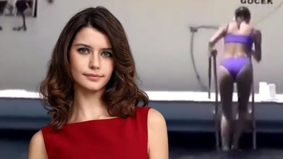 Beren Saat'in teknede kalçasına zoom yapan muhabirlerin sözlerine tepki yağdı: Ben bu Beren’i yerim