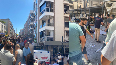 İzmir'de Torbalo'da patlama: Çok sayıda ölü ve yaralı var! Patlama anı saniye saniye görüntülendi