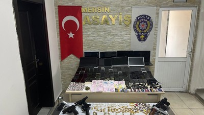 Mersin merkezli 12 ilde dolandırıcılık operasyonunda 32 tutuklama