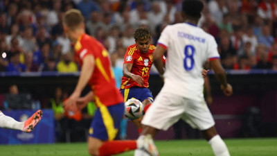 EURO 2024'te ilk finalist Fransa'yı deviren İspanya oldu