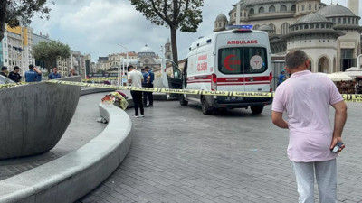 Taksim Meydanı'nda şüpheli ölüm: Bankta cansız bedeni bulundu