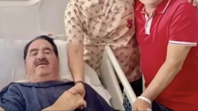 Bıçak altına yatan İbrahim Tatlıses'ten ilk fotoğraf geldi