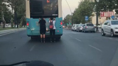 Patenli gençlerin tehlikeli yolculuğu kamerada