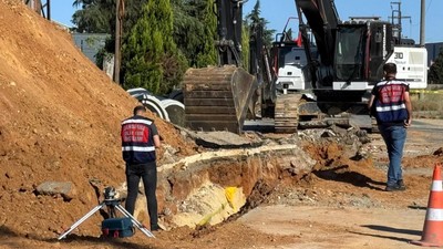 Tekirdağ'da altyapı çalışmasında toprak kayması: 1 ölü