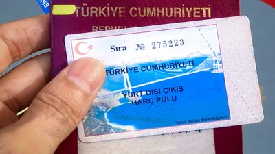 Sosyal medyada gündem olmuştu! Yurt dışı çıkış harcı 500 TL oldu
