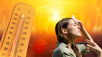 Hatay Arsuz'da termometreler kırılacak gibi! Hissedilen sıcaklık 62.5 derece!