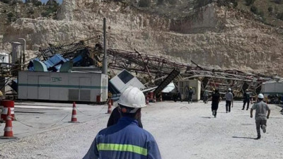 Son dakika! Şırnak'ta Gabar Dağı'ndaki petrol arama sahasında sondaj kulesi devrildi