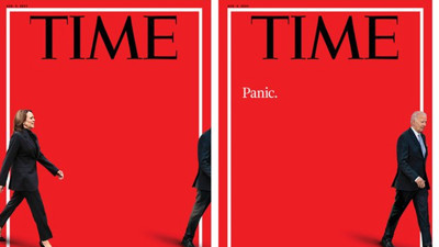 TIME dergisinden Biden'a veda, Kamala'ya hoş geldin kapağı