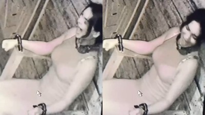 Rusya'daki korku evinde 2 kadın yanarak can verdi! Sandalyeye bağlı oldukları için kaçamadılar