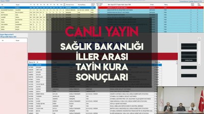 Sağlık Bakanlığı iller arası tayin kura sonuçları belli oluyor! Sonuçlar nereden öğrenilir?
