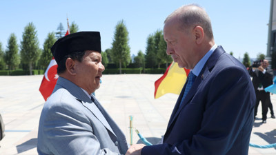 Cumhurbaşkanı Erdoğan, Endonezya Cumhurbaşkanı Subianto ile görüştü
