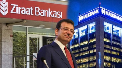 İmamoğlu'nun Halkbank ve Ziraat Bankası ile ilgili "6 ayda 42 milyar TL zarar ettiler" iddialarına yalanlama geldi
