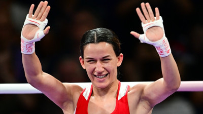 Milli boksörümüz Hatice Akbaş, Paris 2024 Olimpiyat Oyunları'nda finalde