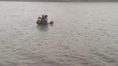 Gaziantep'te serinlemek için gölete giren baba ile kızı boğuldu