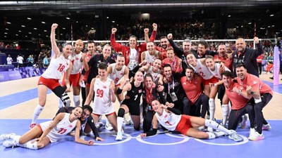 Paris'te Filenin Sultanları'ndan müthiş mücadele! Türkiye, Çin'i 3-2 mağlup etti