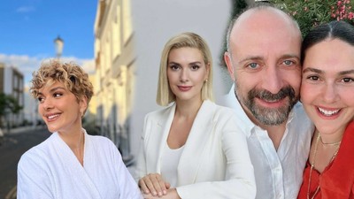 Bergüzar Korel dizi için saçlarını hem boyatıp hem de kestirmişti! Tekrar tarzını değiştirdi