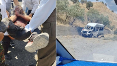 Silopi'de kömür madeninin servis aracına saldırı: 1 ölü 8 yaralı