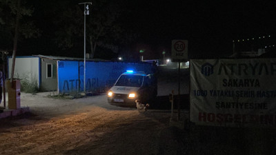 Sakarya Şehir Hastanesi inşaat alanında göçük: 15 işçi yaralı!