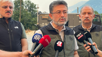Bakan Yumaklı: Kibrit bile çakmayın