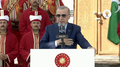 Cumhurbaşkanı Erdoğan'dan Ahlat'ta önemli açıklamalar