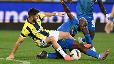 Rize'de Fener şov