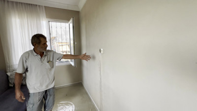 Elektrik borularından eve su basıp çeşmeyi 10 gün açık bıraktılar