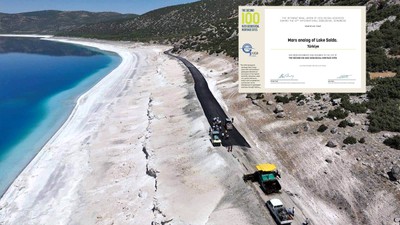 Salda Gölü, dünyanın en önemli jeolojik mirasları arasına katıldı