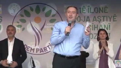 DEM Parti Eş Genel Başkanı Tuncer Bakırhan PKK elebaşı Öcalan'a selam gönderdi