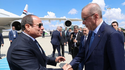 Mısır Cumhurbaşkanı Sisi, Ankara'da