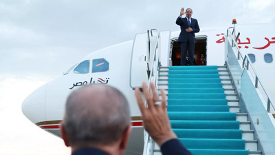 Mısır Cumhurbaşkanı Sisi Türkiye'den ayrıldı