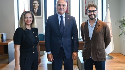 Kültür ve Turizm Bakanı Ersoy, İtalyan Şef Zanna İle Buluştu