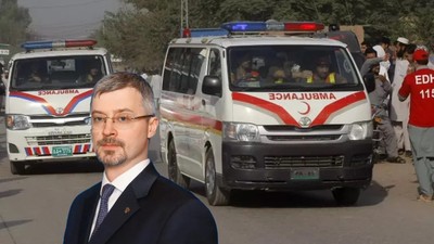 Pakistan’da Rus Büyükelçi’nin de olduğu heyeti taşıyan konvoya mayınlı saldırı: Yaralılar var
