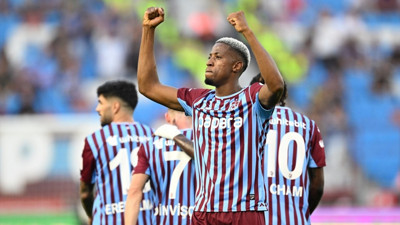 Simon Banza damga vurdu! 5 gollü maçta kazanan Trabzonspor