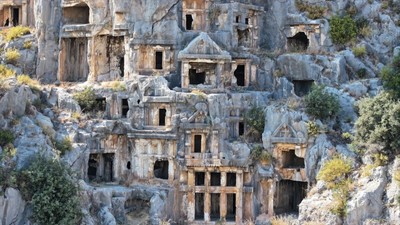 Antik liman Andriake'nin tarihi atmosferi "Geleceğe Miras Projesi" ile tamamlanacak