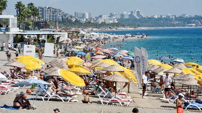 Antalya'da tüm zamanların en iyi ziyaretçi verisi