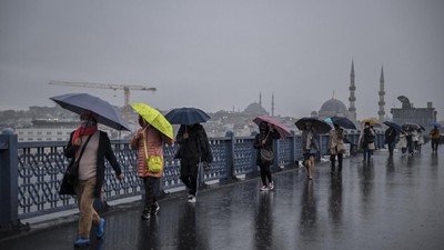 Hava sıcaklıkları 5 ila 10 derece azalırken Meteoroloji'den sarı kodlu uyarı geldi
