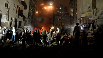 İsrail'in Beyrut'a düzenlediği saldırıda 11 kişi hayatını kaybetti