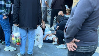 Üniversite öğrencisinin başına demir korkuluk düştü! Çevredekiler yardıma koştu