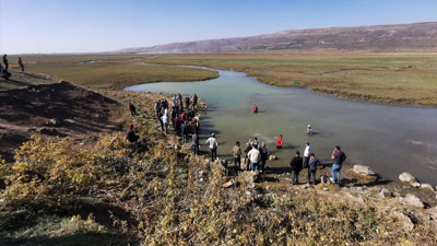 Bitlis'te yermal gölette trajik boğulma olayı