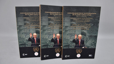 Cumhurbaşkanı Erdoğan'ın BM Genel Kurulu'na hitabı kitaplaştırıldı