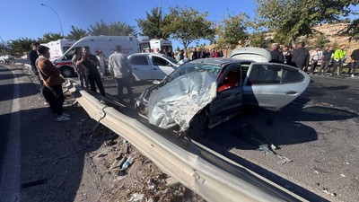 Şanlıurfa’da zincirleme trafik kazası: 5 yaralı