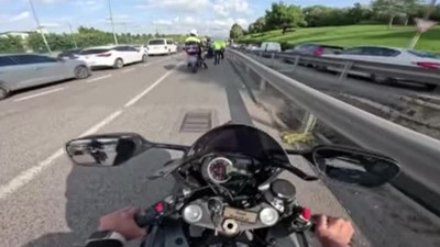 Aşırı hız yapıp görüntüleri sosyal medyada paylaşan sürücü yakalandı