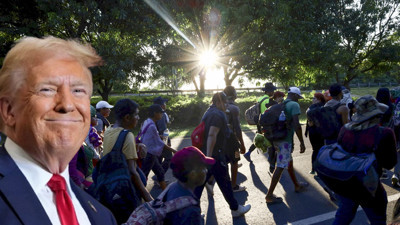 Trump gelmeden Meksika'dan ABD'ye akın akın göç