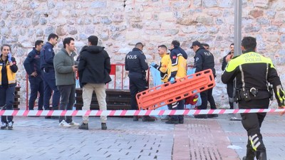 Galata Kulesi'nde facia! Dengesini kaybeden kişi düşerek hayatını kaybetti