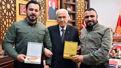 Devrimde büyük rol oynadılar! Suriye'deki Türkmen komutanlardan Bahçeli'ye ziyaret