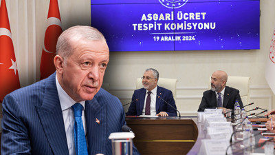 Asgari ücret masasında iki rakam var! Son söz Cumhurbaşkanı Erdoğan'da