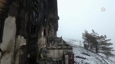 Grand Kartal Otelin içi FPV dronla görüntülendi