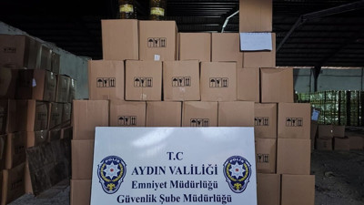Aydın'da ele geçirilen tağşişli yağ: 2.700 Litre Ele Geçirildi